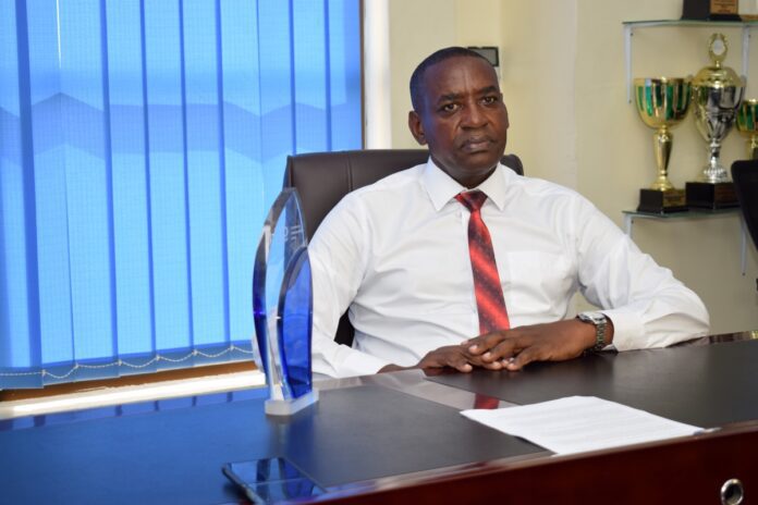 Mr. Boaz Omwansa, CEO Ports Sacco photo by Co-op News